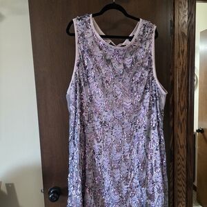 Torrid Lavender Sequin Mini Dress